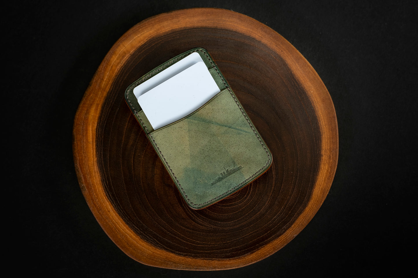 Horween Reverse Shell Cordovan Money Clip