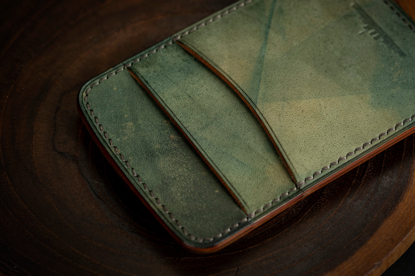 Horween Reverse Shell Cordovan Money Clip