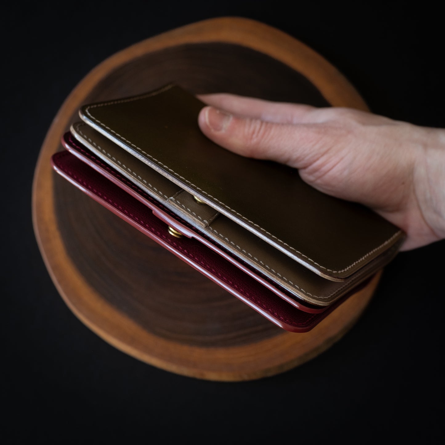 Talavera Travel Wallet, Taupe