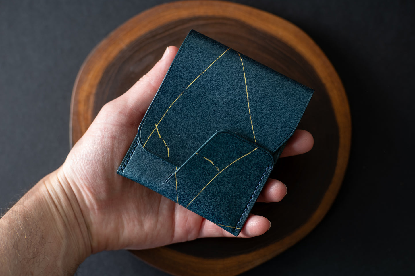 Blue Kintsugi Wileman