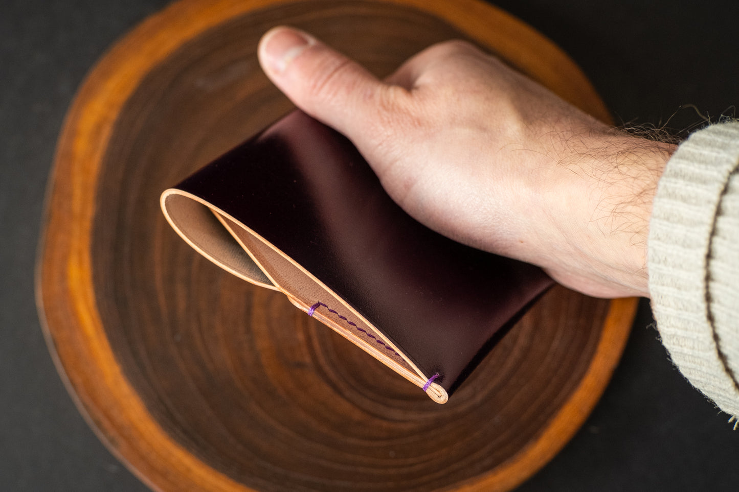 Purple Ogawa Shell Cordovan Wileman