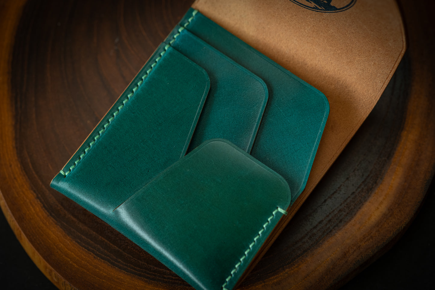 Teal Rocado Shell Cordovan Wileman