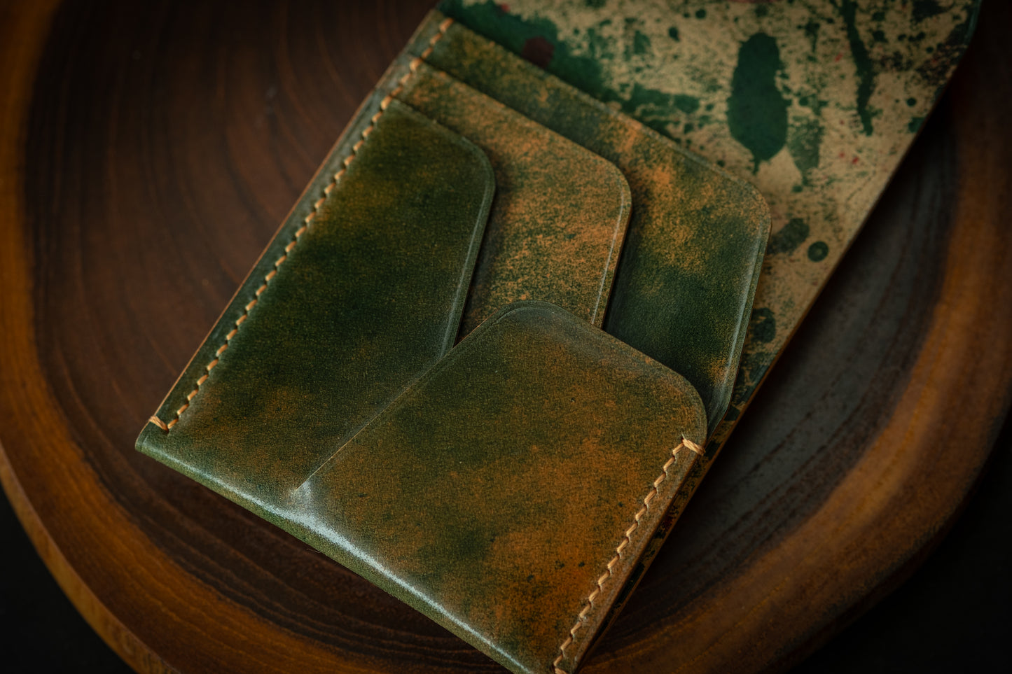 Marbled Green Rocado Shell Cordovan Wileman