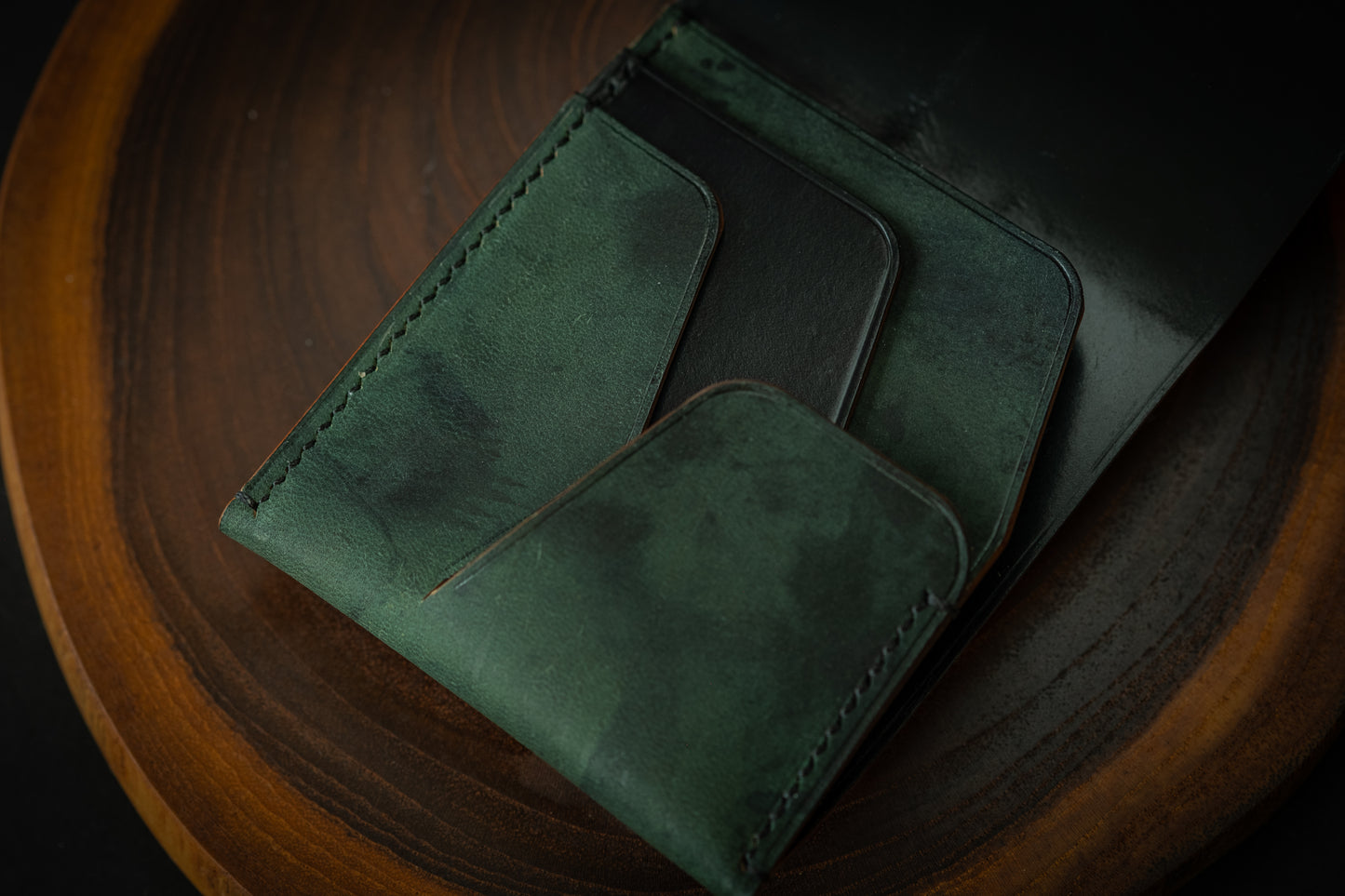 Reverse Black Horween Shell Cordovan Wileman