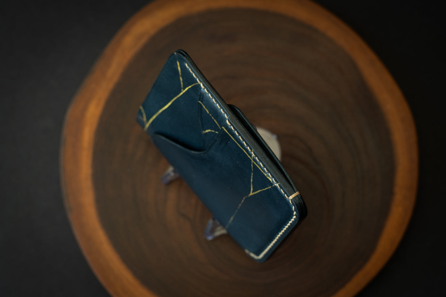 Kintsugi Navy Blue Rocado Shell Cordovan 1762 #2