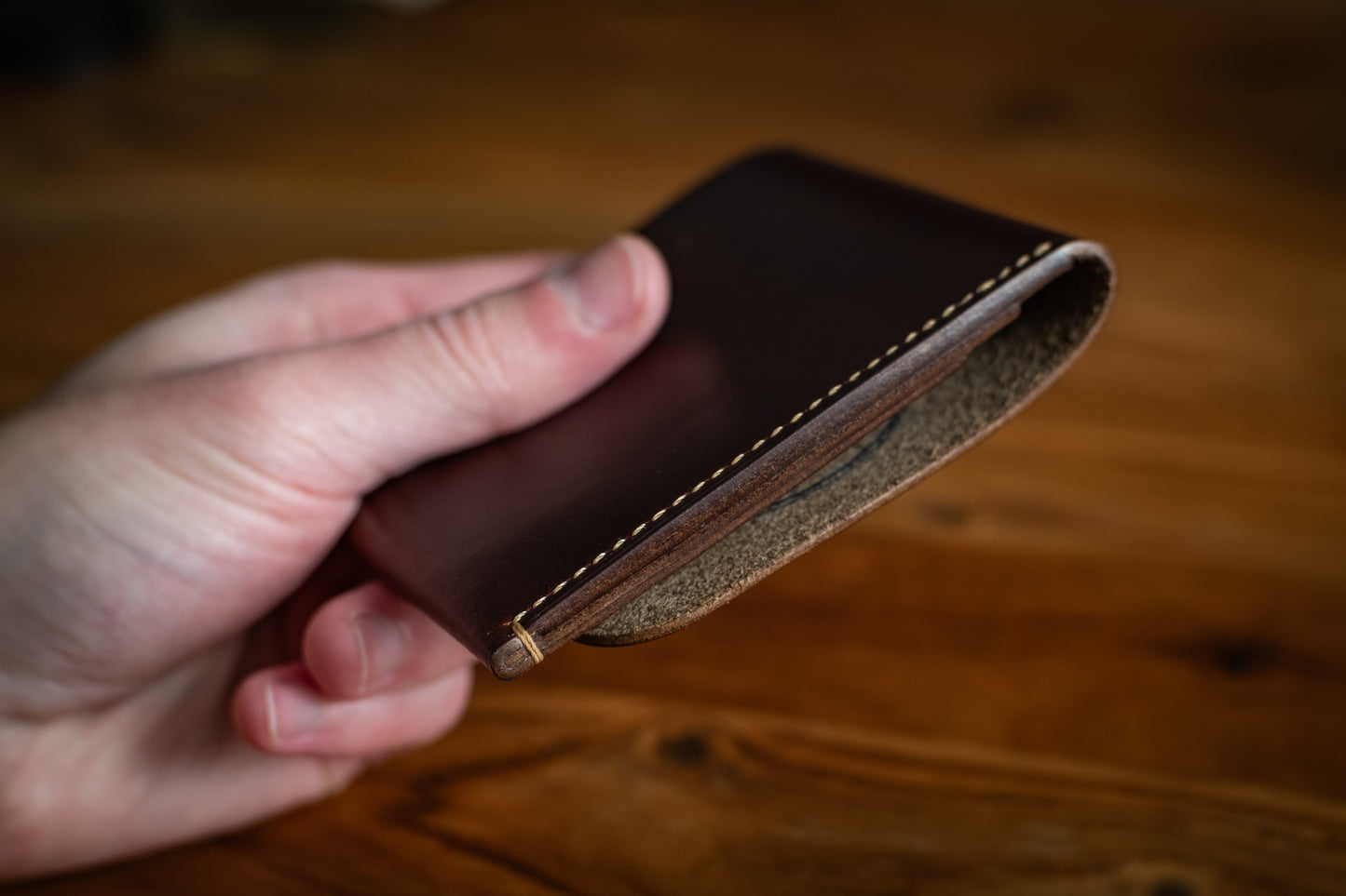 Horween Olde English Chromexcel 'Wileman' Wallet