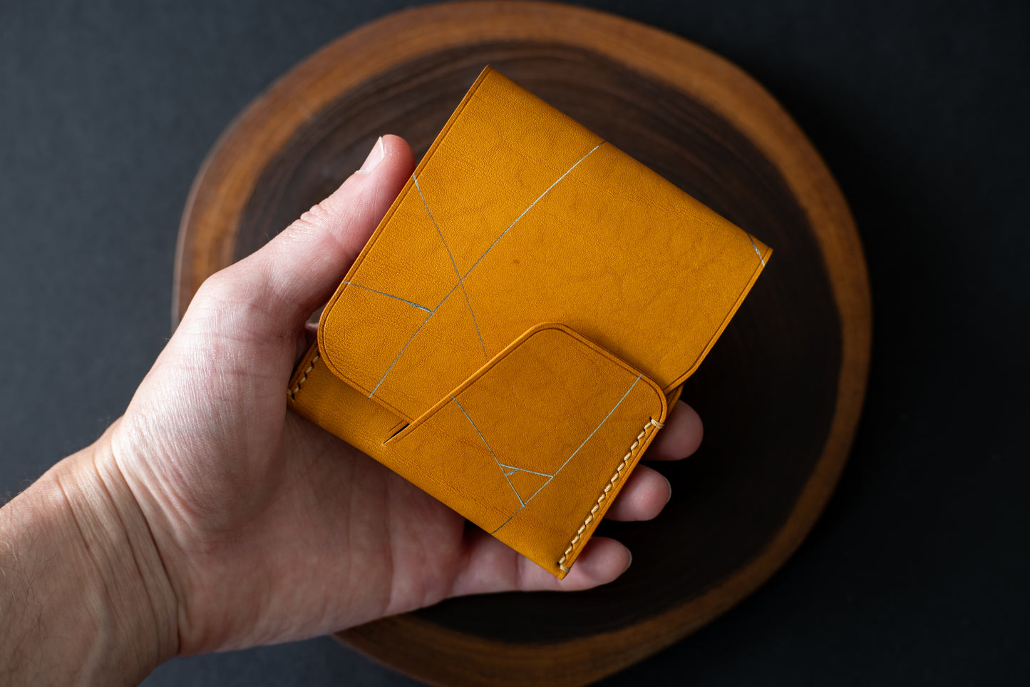 Yellow Kintsugi Wileman