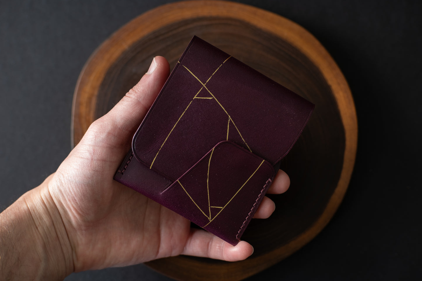 Purple Kintsugi Wileman