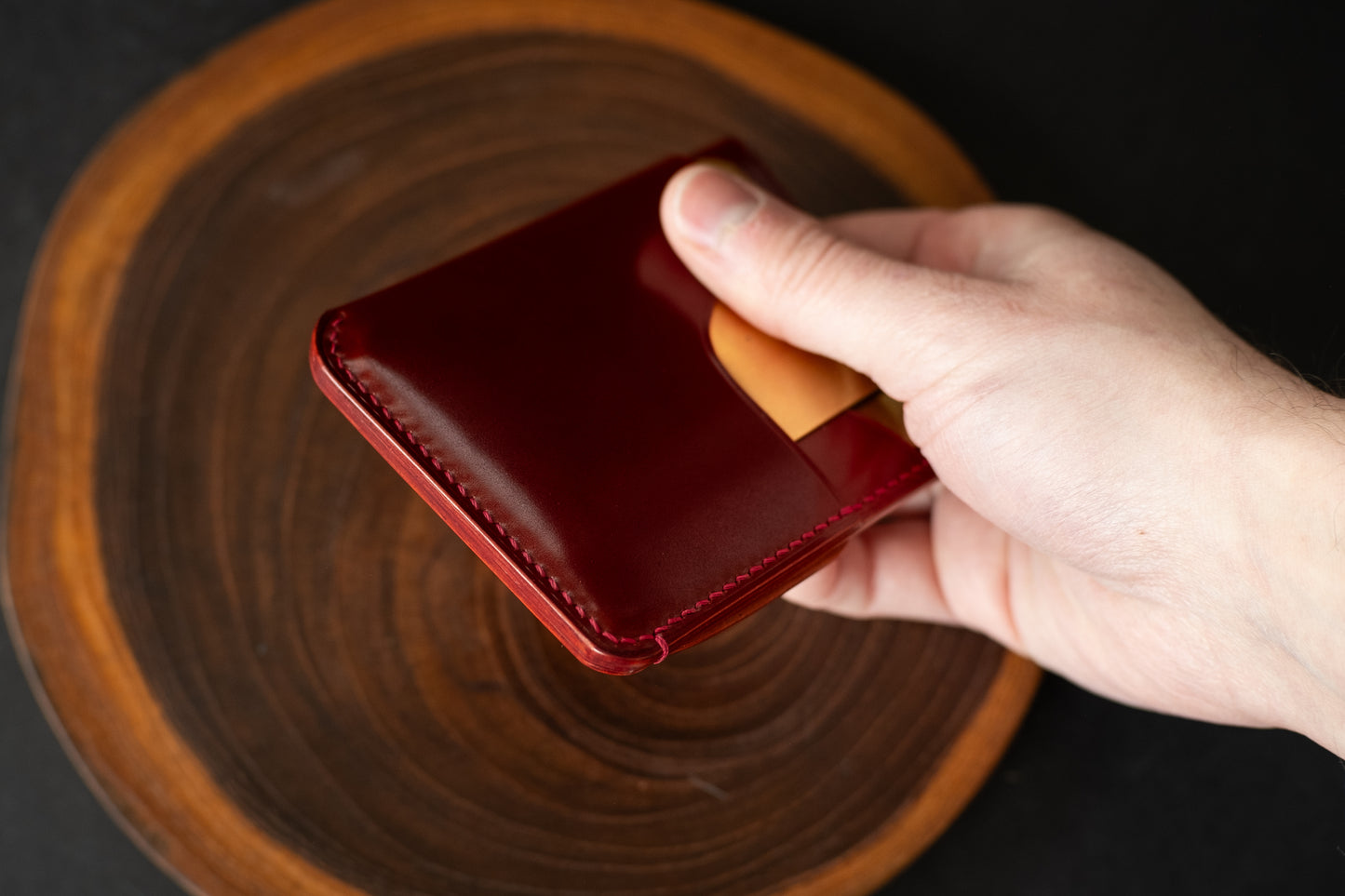 Red Shinki Shell Cordovan 1762