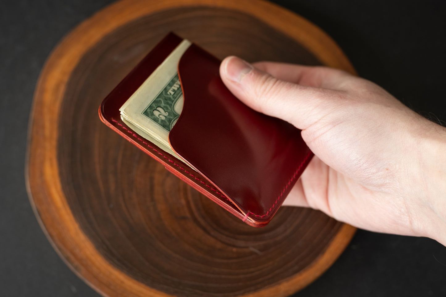 Red Shinki Shell Cordovan 1762