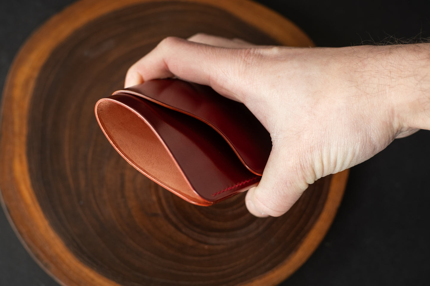 Red Shinki Shell Cordovan 1762