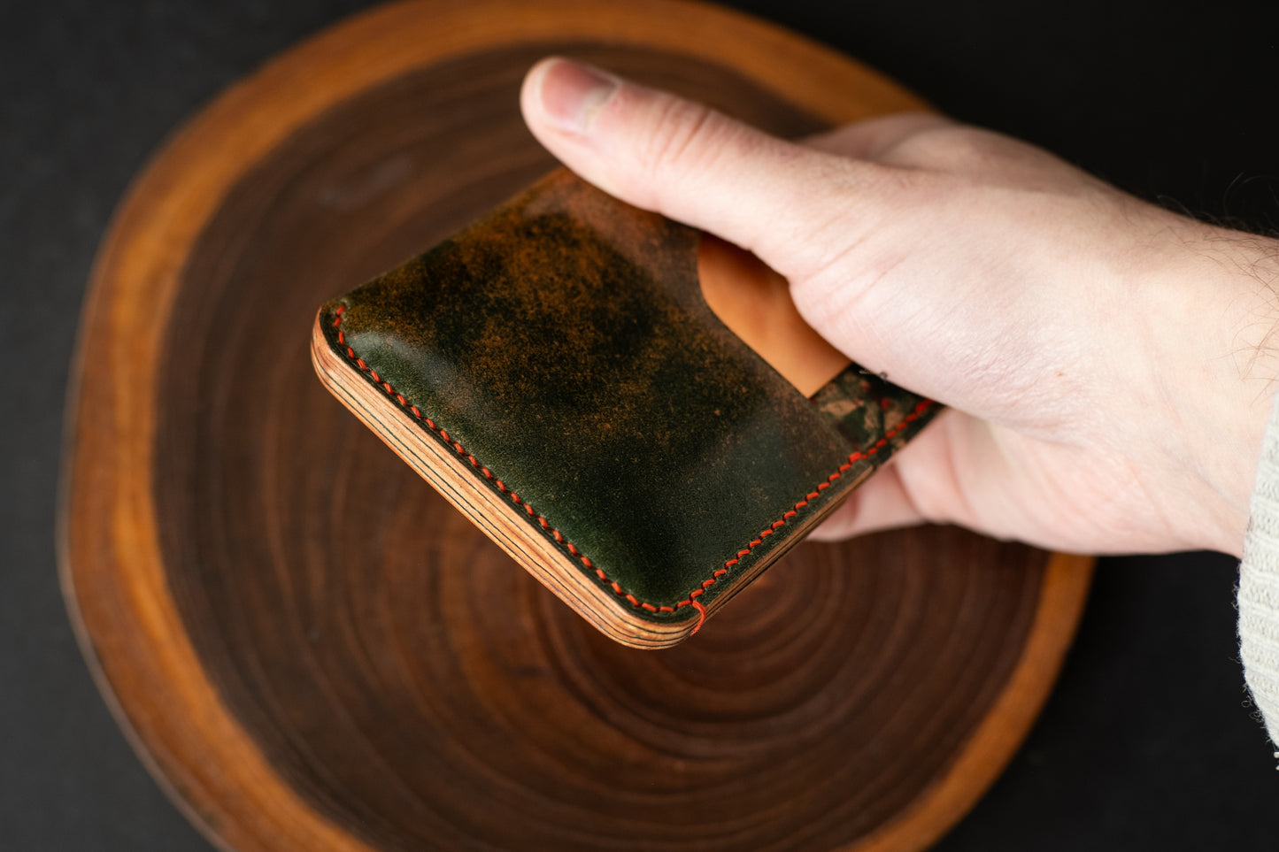 Green Marbled Shell Cordovan 1762