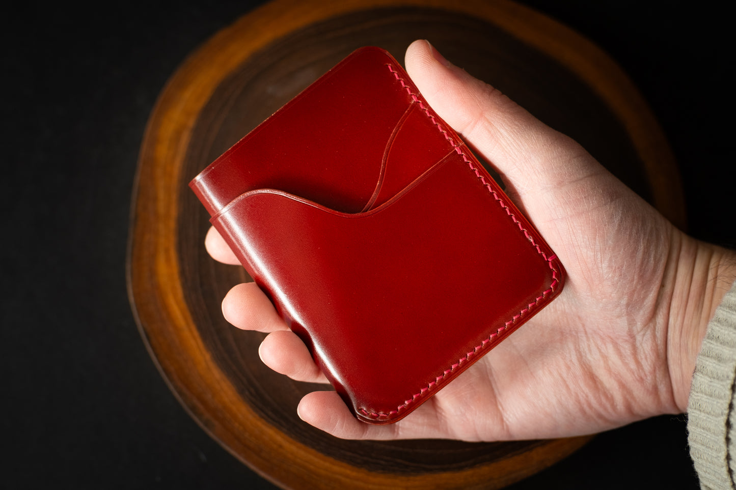 Red Shinki Shell Cordovan 1762