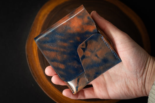 Blue Marbled Shell Cordovan Wileman