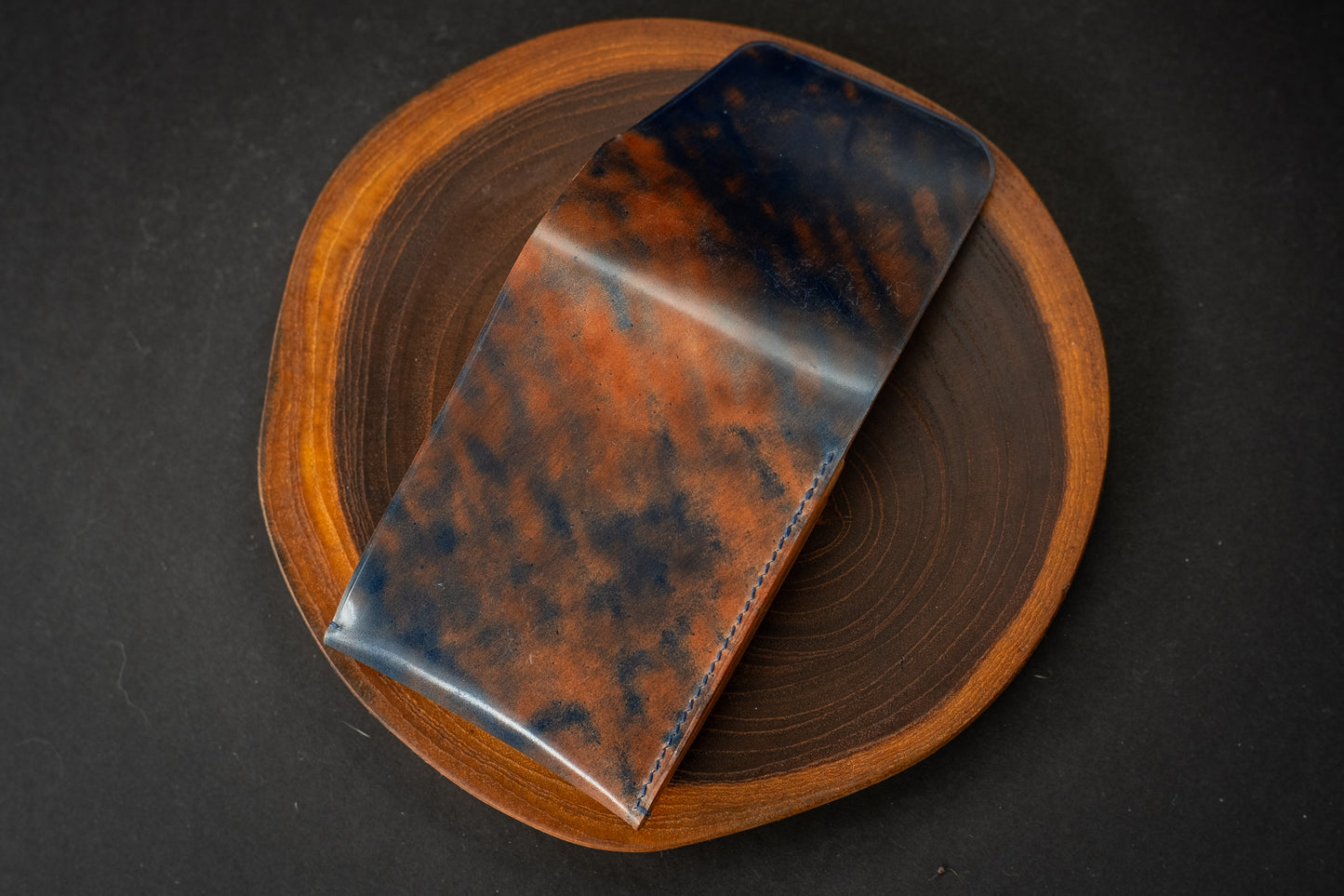 Blue Marbled Shell Cordovan Wileman