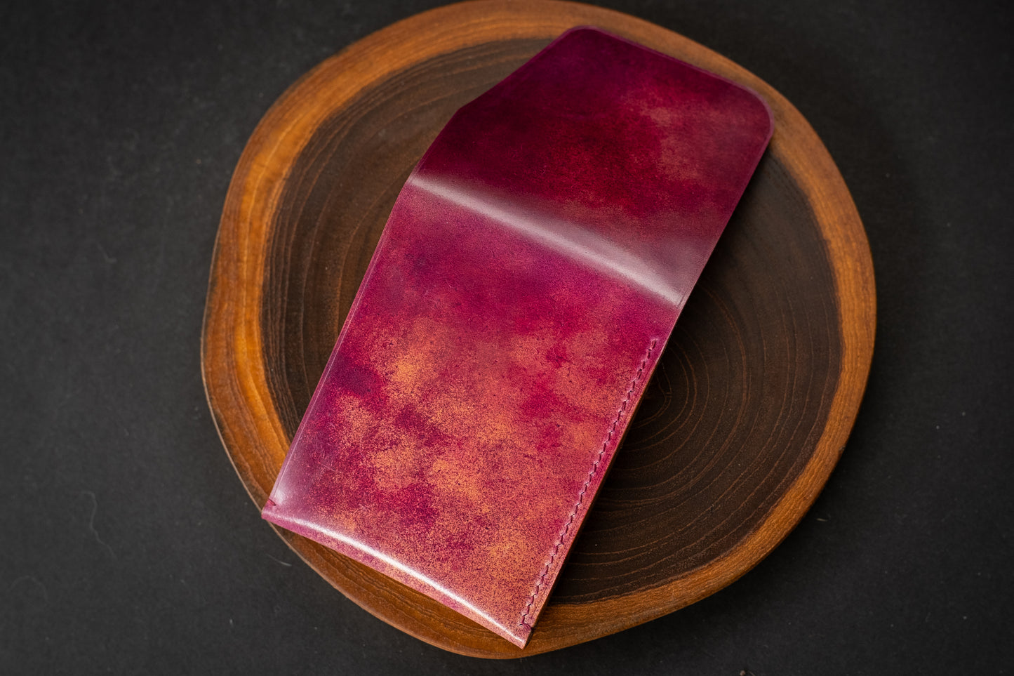 Ultraviolet Marbled Shell Cordovan Wileman