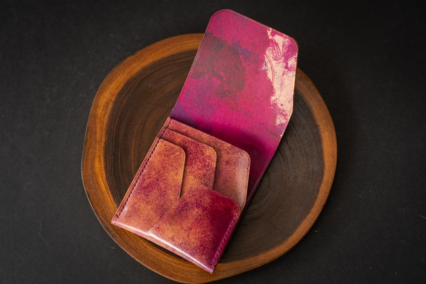 Ultraviolet Marbled Shell Cordovan Wileman