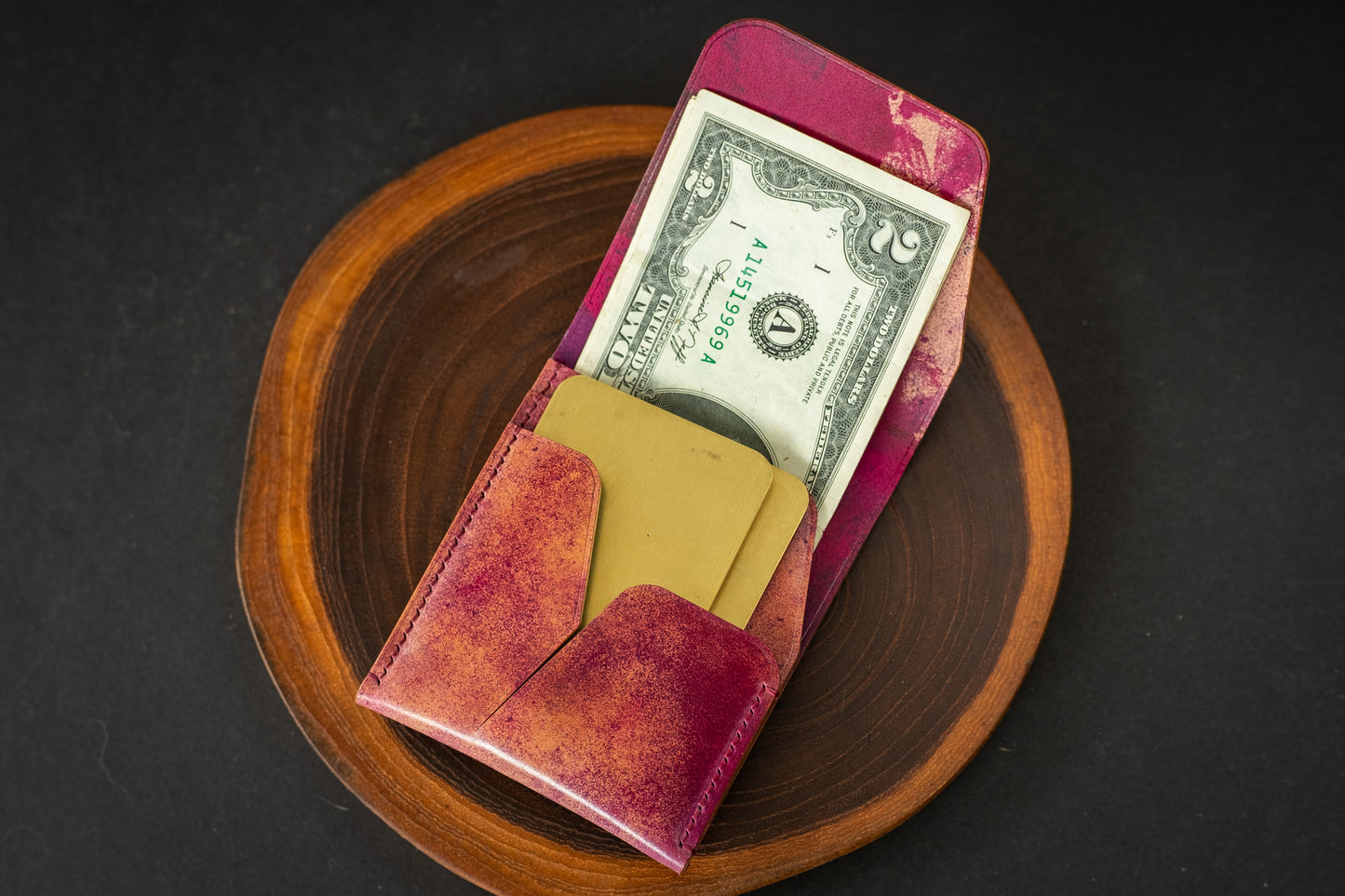 Ultraviolet Marbled Shell Cordovan Wileman