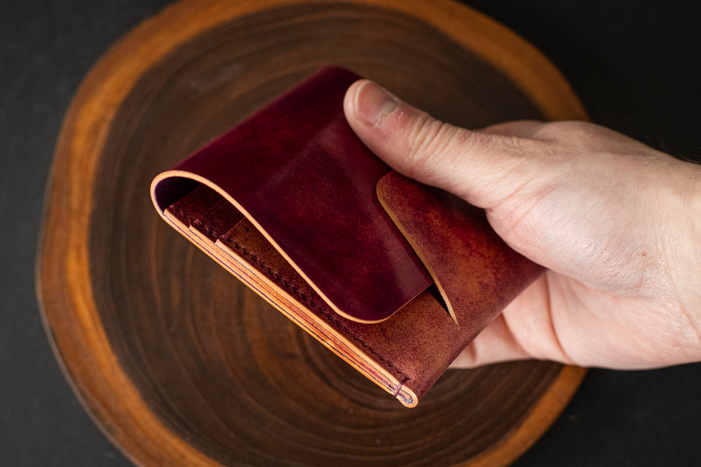 Ultraviolet Marbled Shell Cordovan Wileman