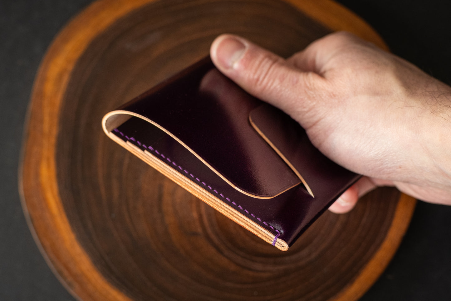 Purple Ogawa Shell Cordovan Wileman