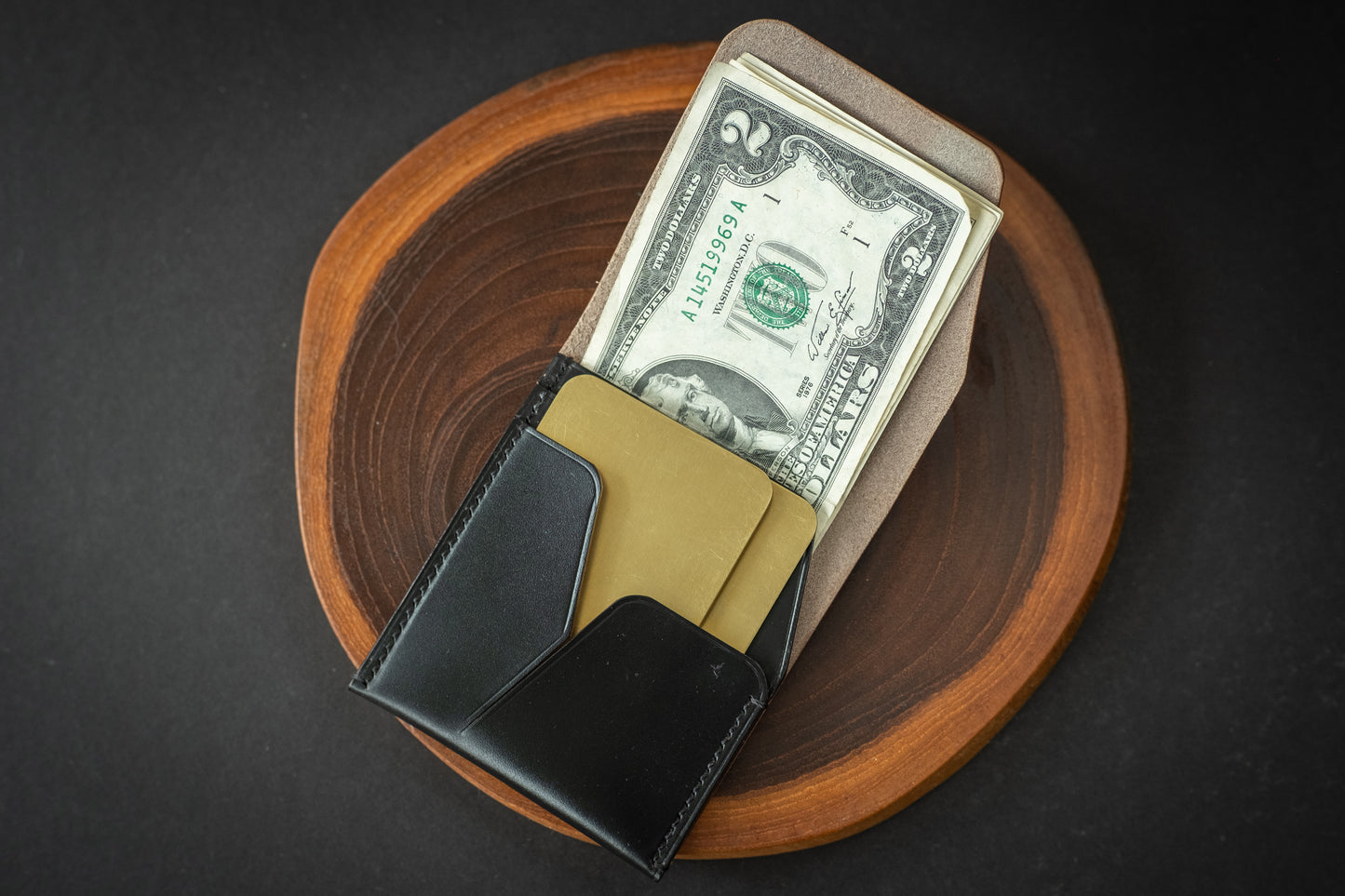 Black Horween Chromexcel Wileman #1