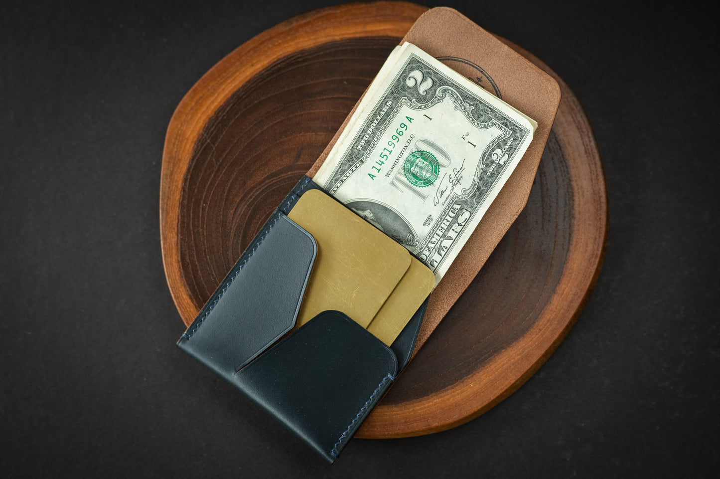 Blue Horween Chromexcel Wileman