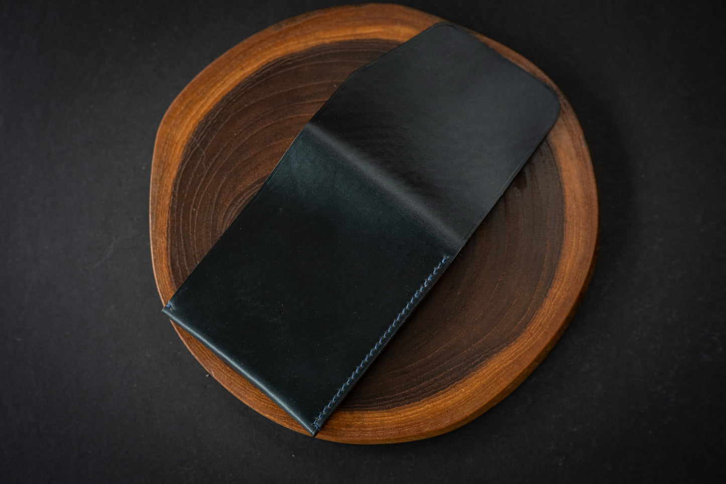 Dark Blue Horween Chromexcel Wileman