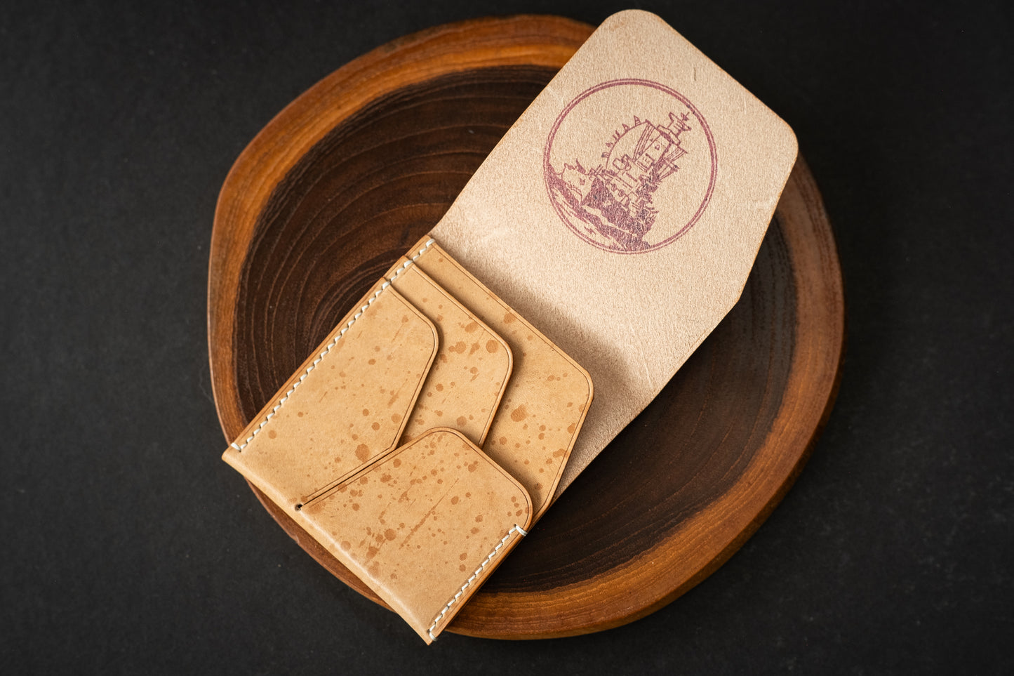 Natural Vegetable Tanned 'Raindrop' Wileman