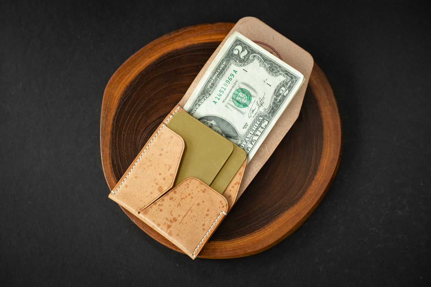 Natural Vegetable Tanned 'Raindrop' Wileman