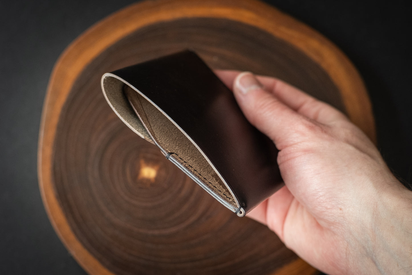 Black Horween Chromexcel Wileman #1