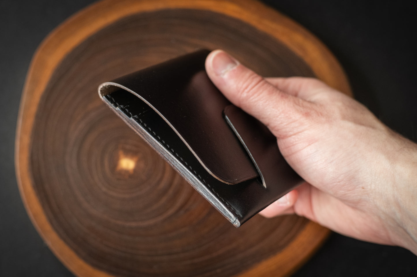 Black Horween Chromexcel Wileman #2