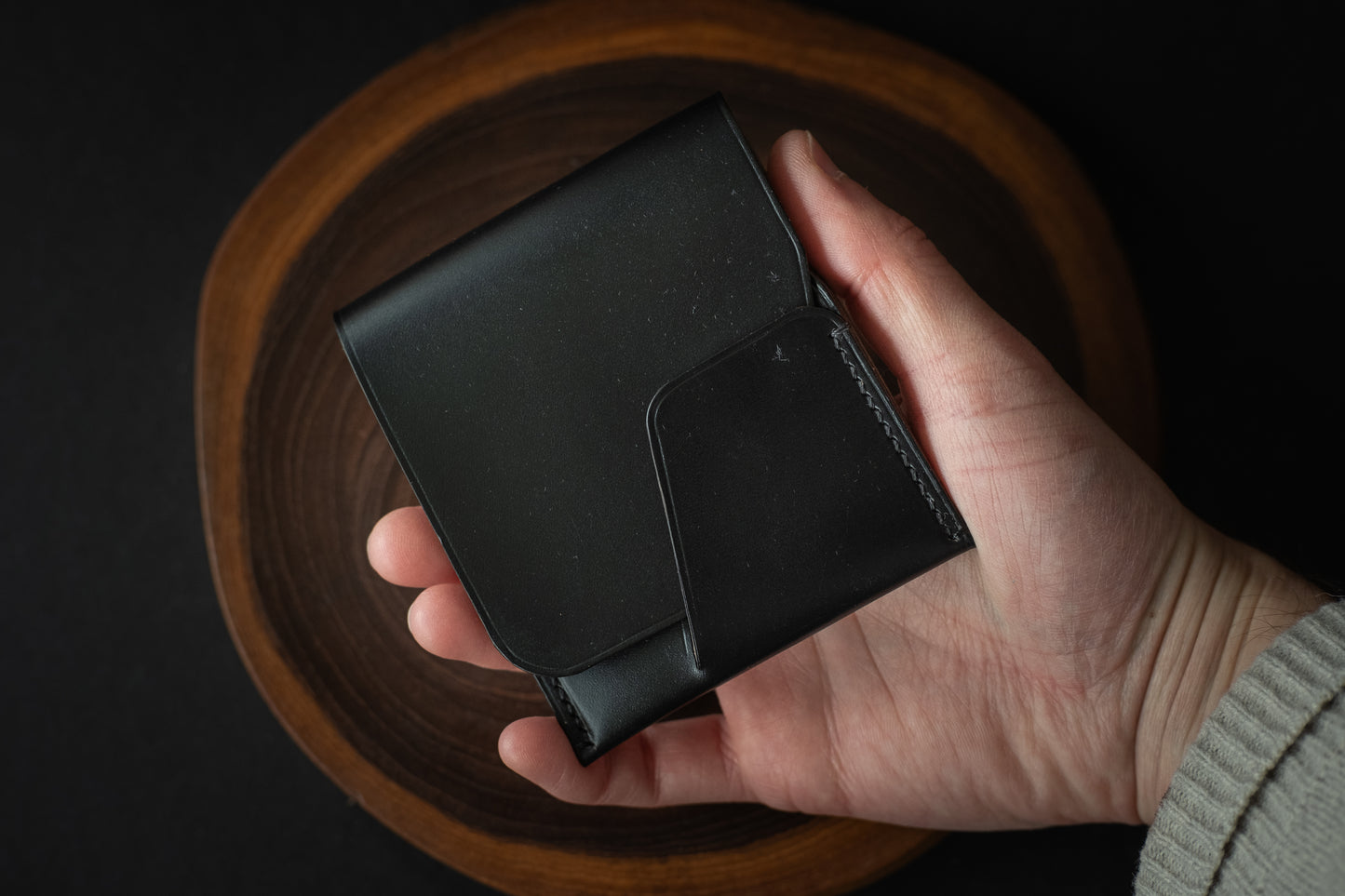 Black Horween Chromexcel Wileman #1