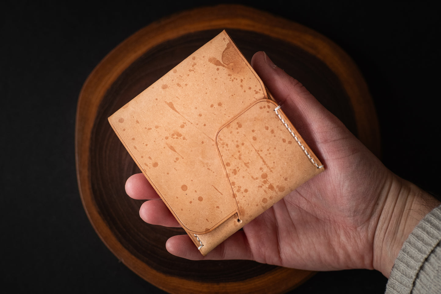 Natural Vegetable Tanned 'Raindrop' Wileman