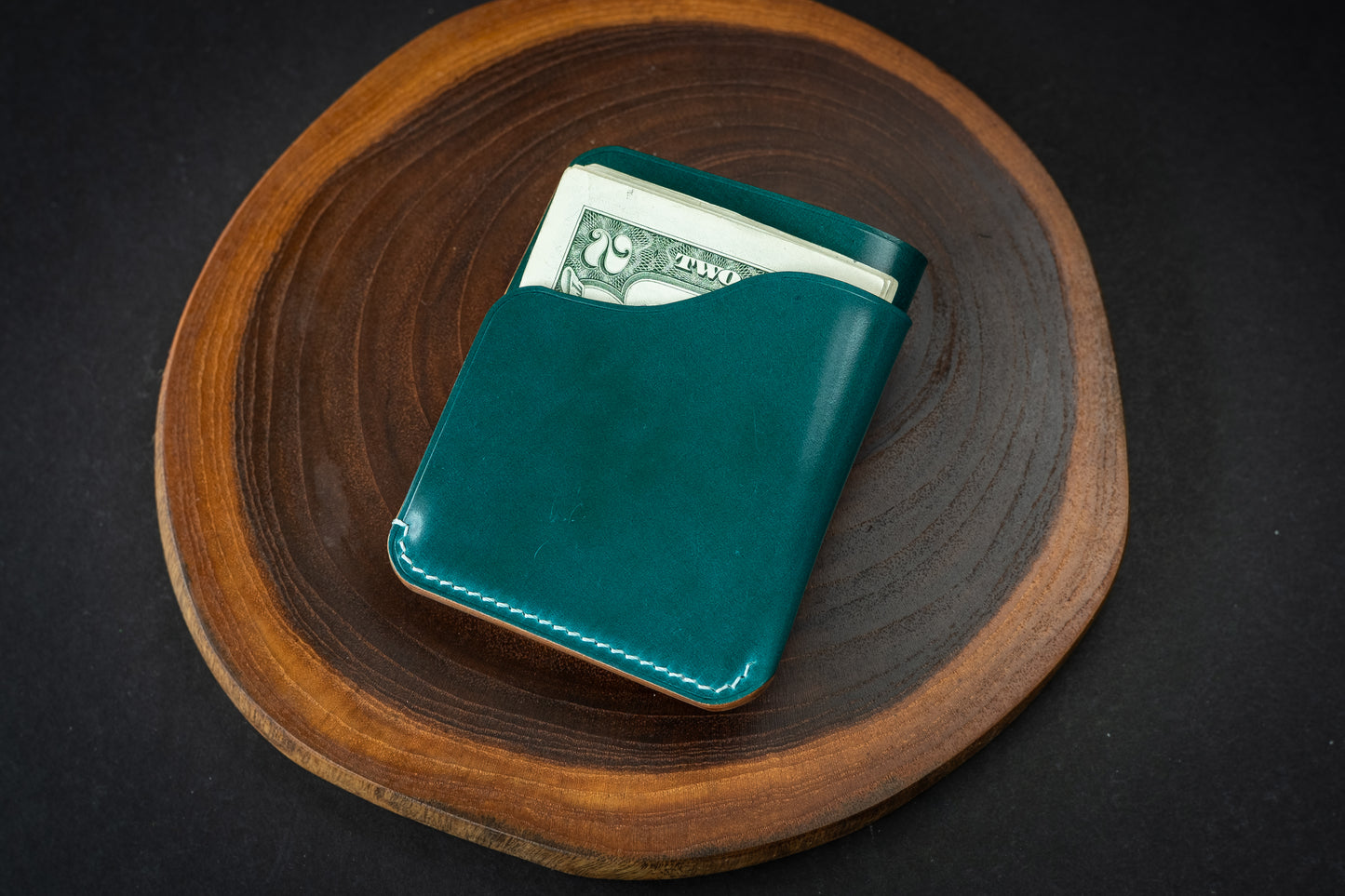 Teal Rocado Shell Cordovan 1762 #1