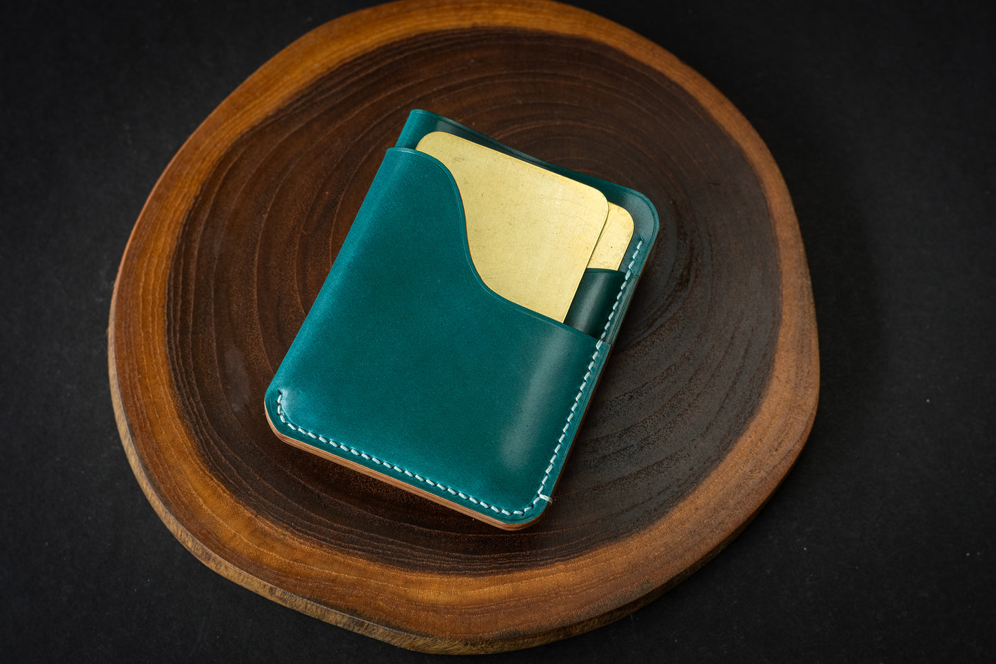 Teal Rocado Shell Cordovan 1762 #1