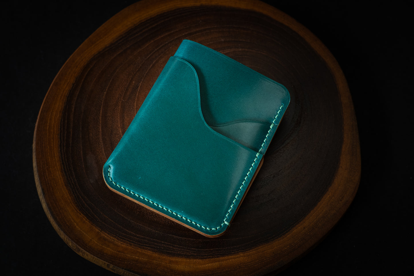 Teal Rocado Shell Cordovan 1762 #2