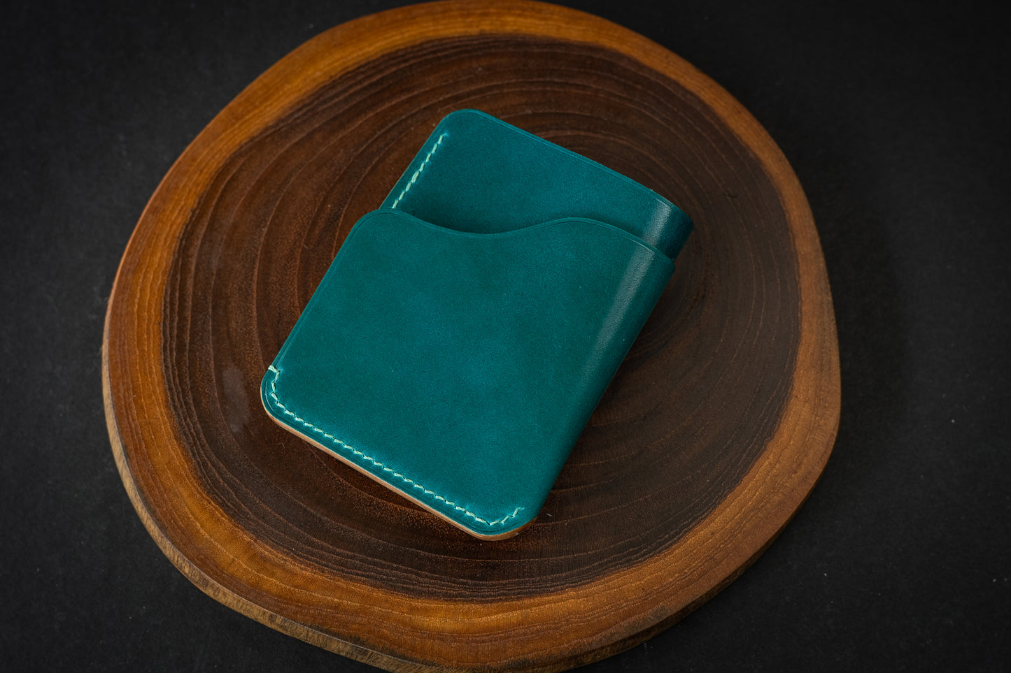 Teal Rocado Shell Cordovan 1762 #2