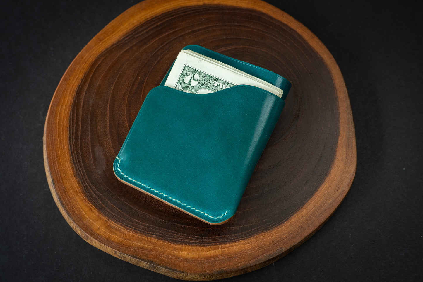 Teal Rocado Shell Cordovan 1762 #2