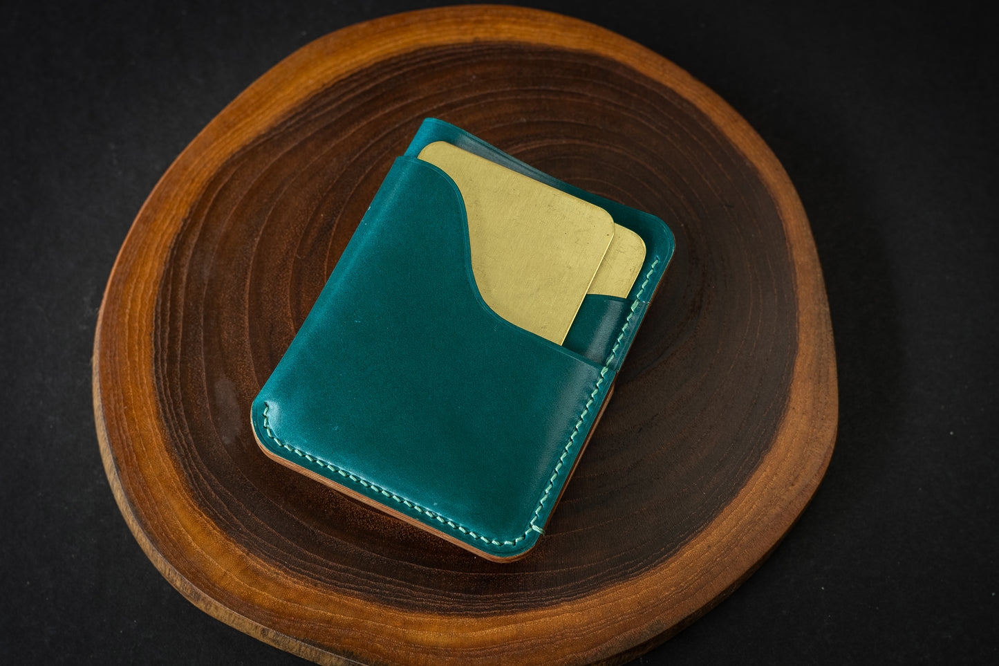 Teal Rocado Shell Cordovan 1762 #2