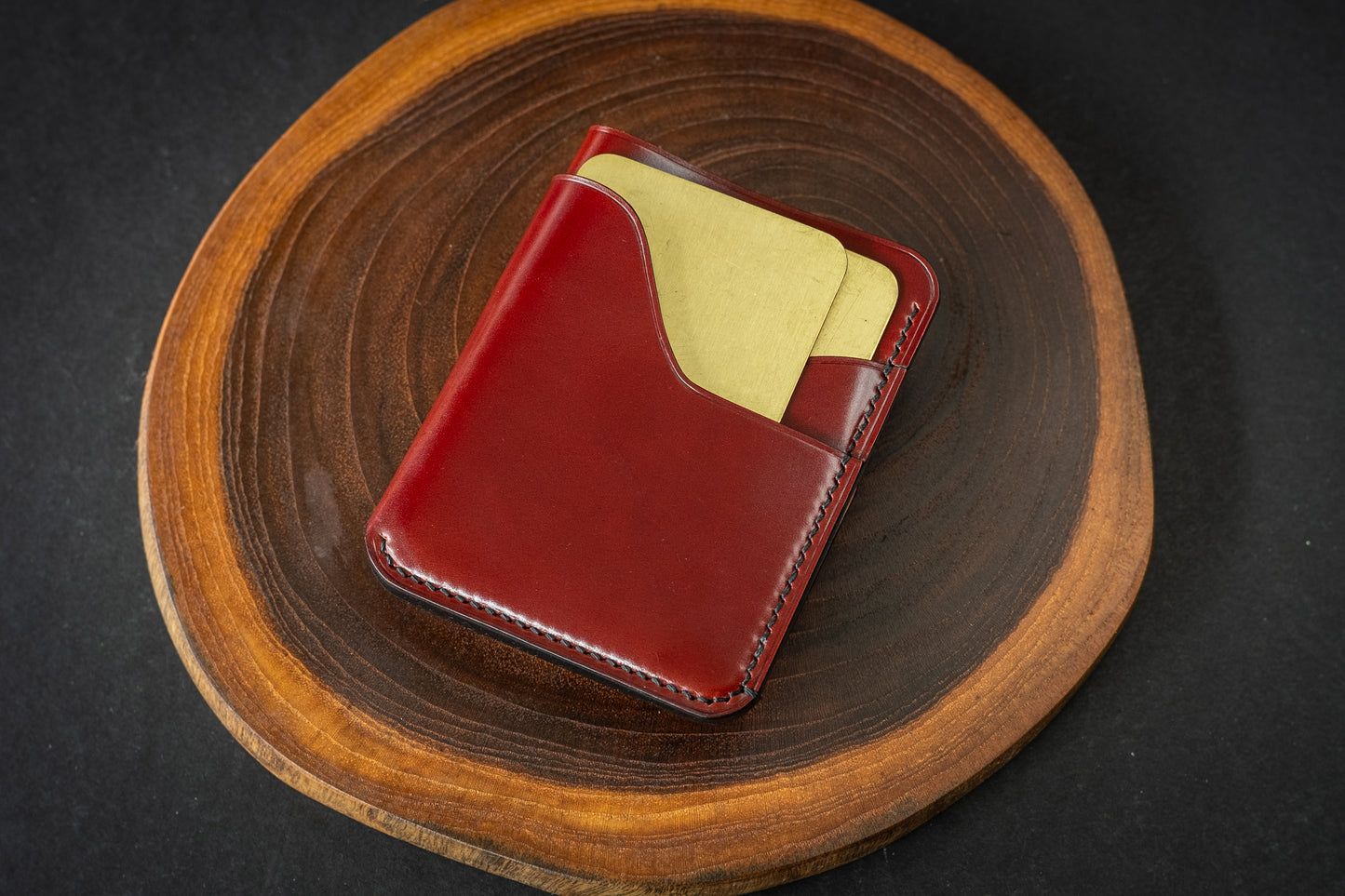 Red/Brown Shinki Shell Cordovan 1762