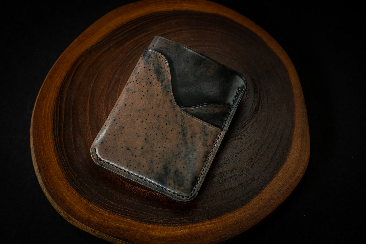 Black Dyed Through Rocado Shell Cordovan 1762