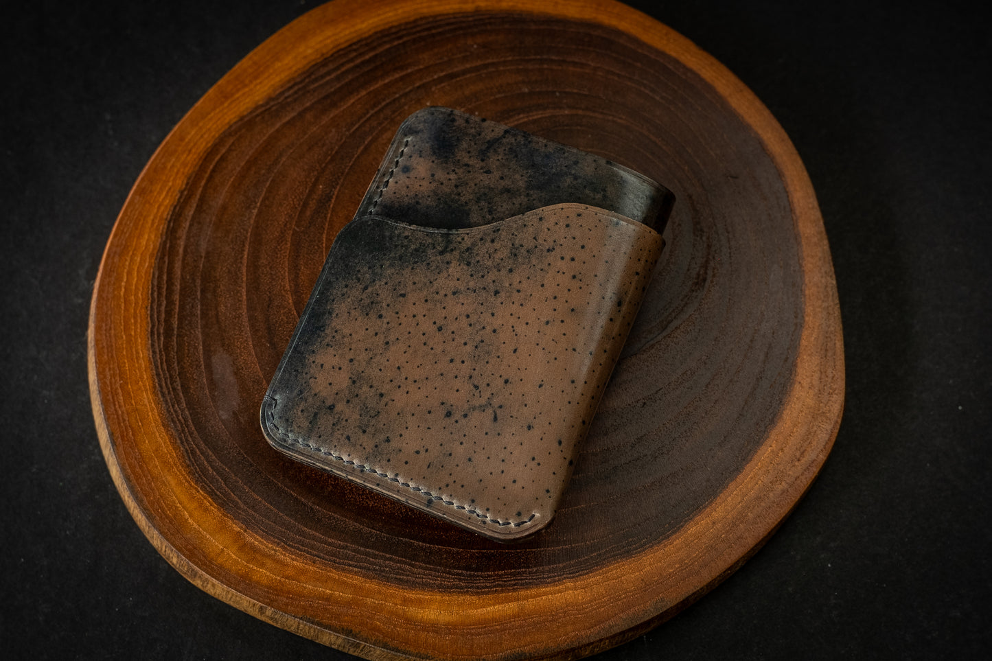 Black Dyed Through Rocado Shell Cordovan 1762