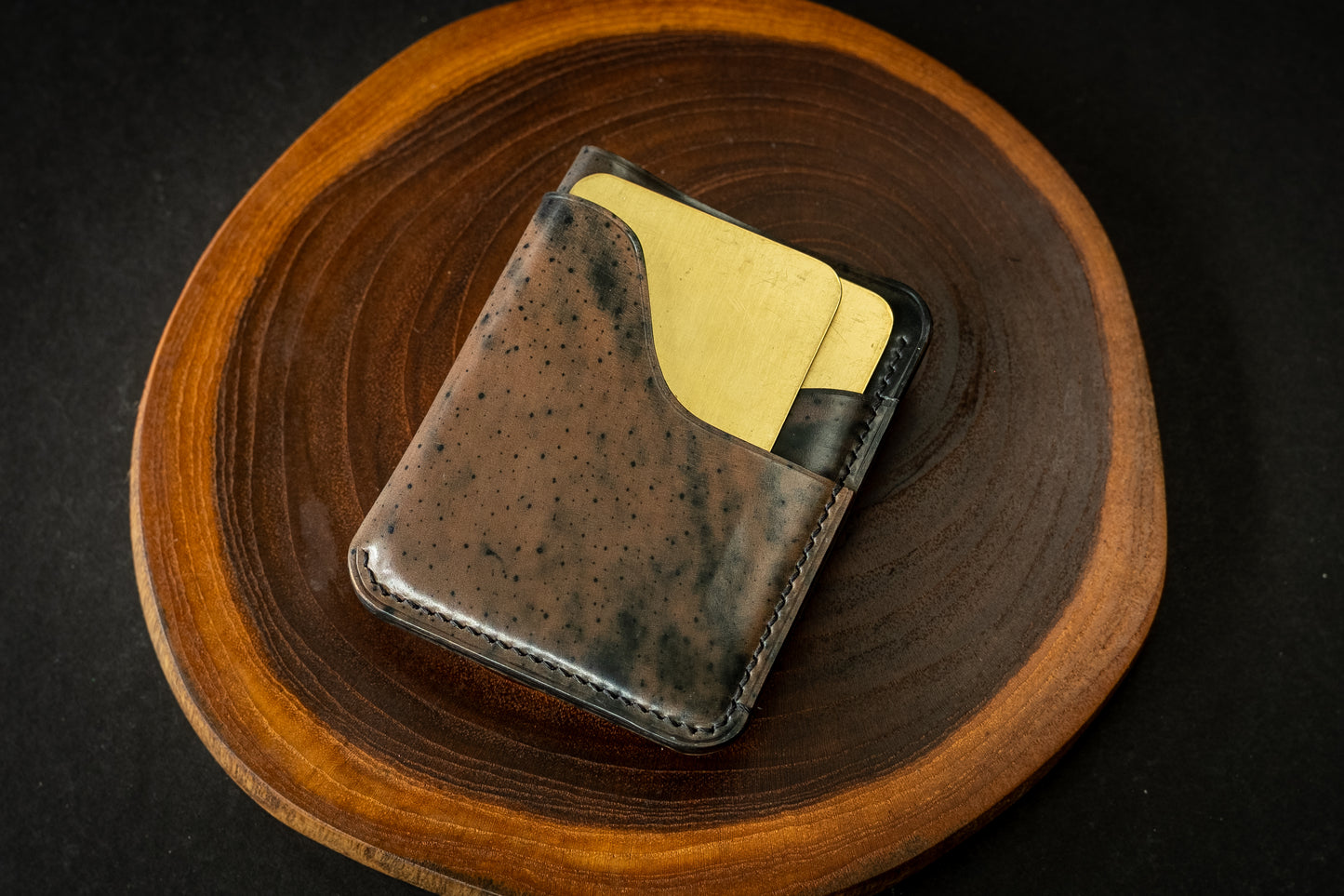 Black Dyed Through Rocado Shell Cordovan 1762