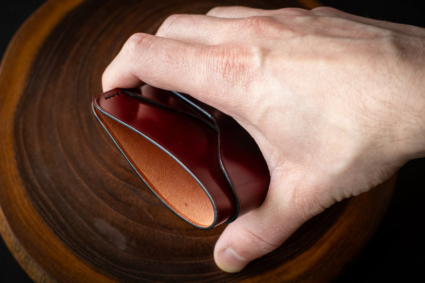 Red/Brown Shinki Shell Cordovan 1762