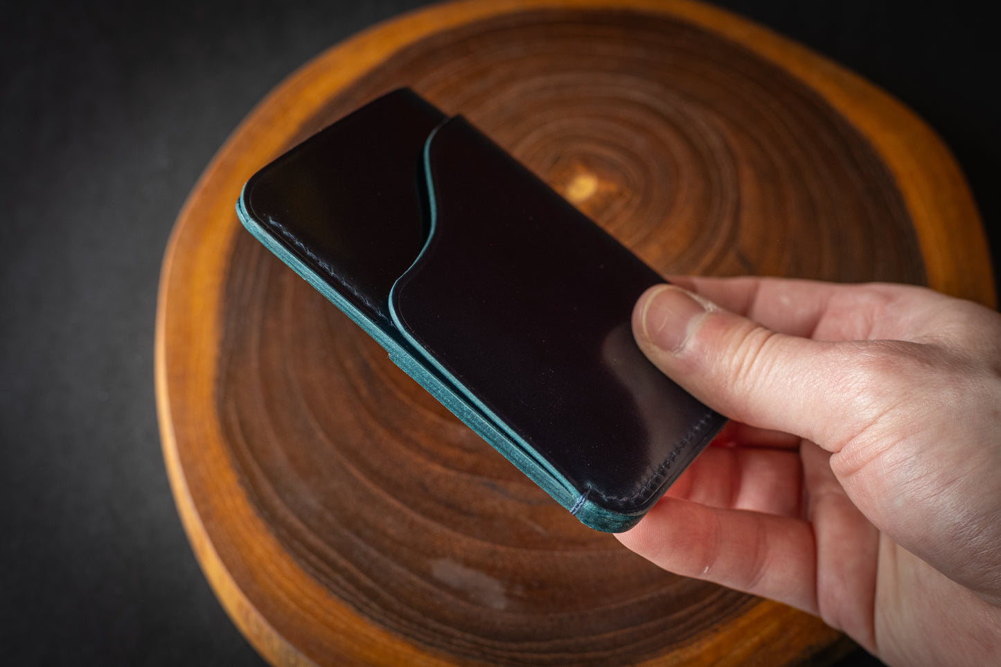 Blue Shinki Shell Cordovan 1762