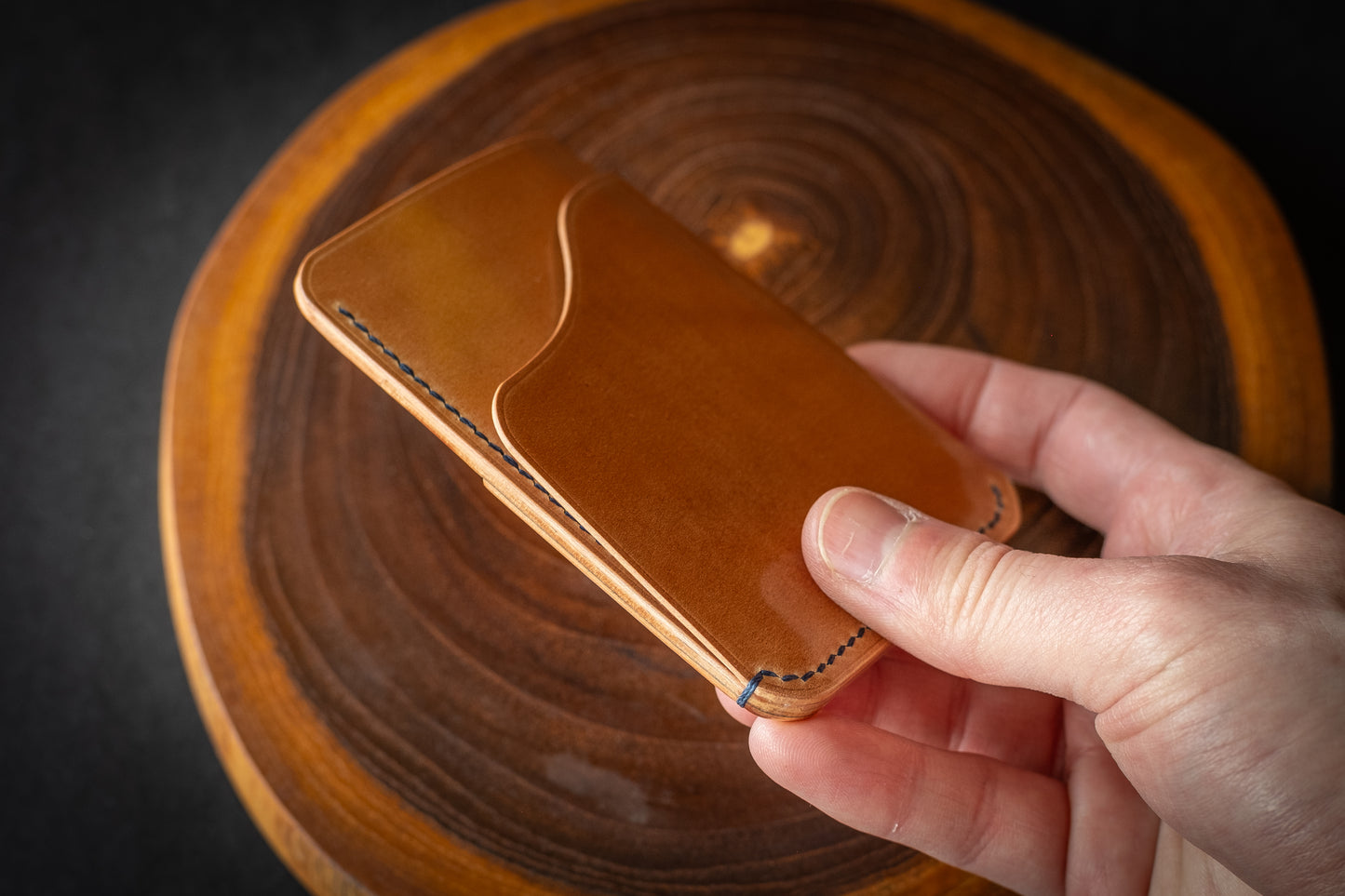 Natural & Blue Shinki Shell Cordovan 1762