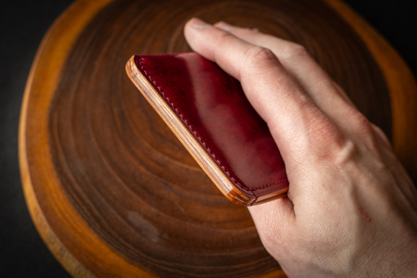 Ultraviolet Marbled Rocado Shell Cordovan 1762