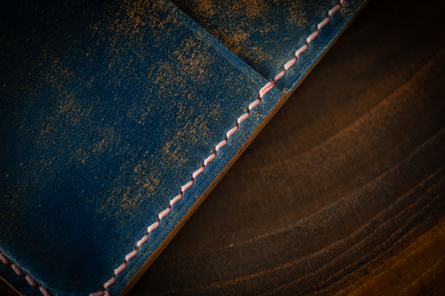 Blue & Ultraviolet Marbled Rocado Shell Cordovan 1762 #2