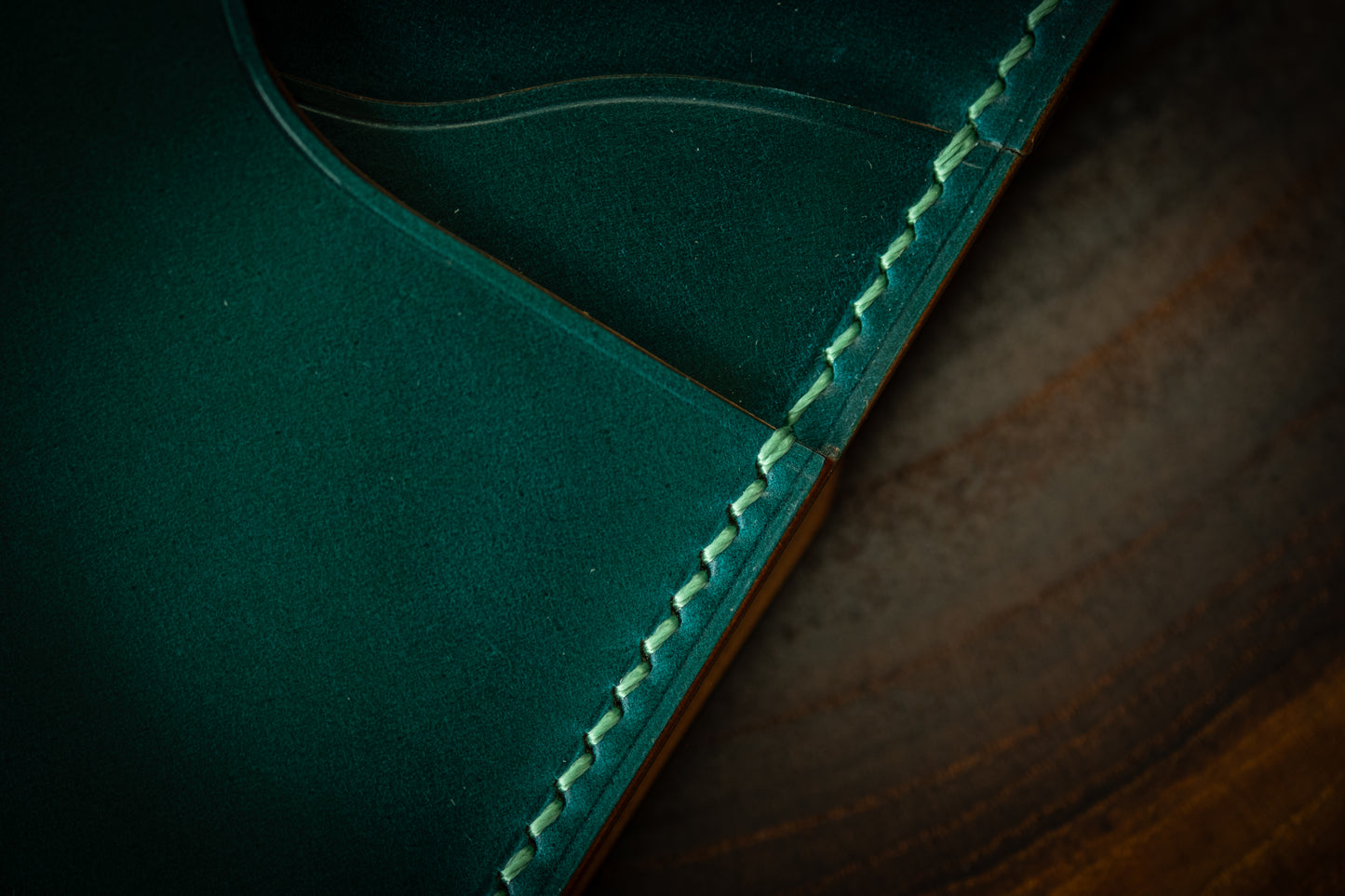 Teal Rocado Shell Cordovan 1762 #2