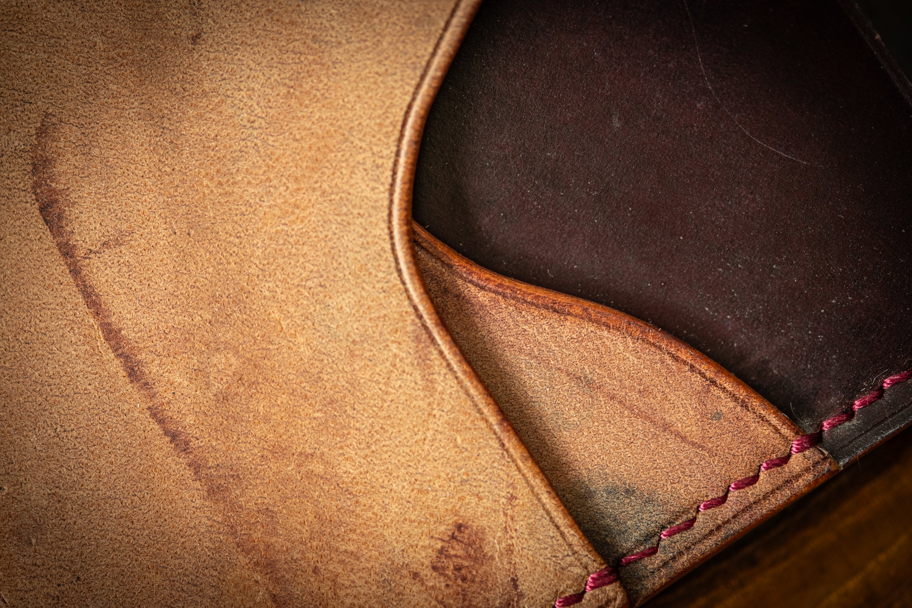 Horween Reverse Mixed Color 8 Shell Cordovan 1762 – Dreadnought